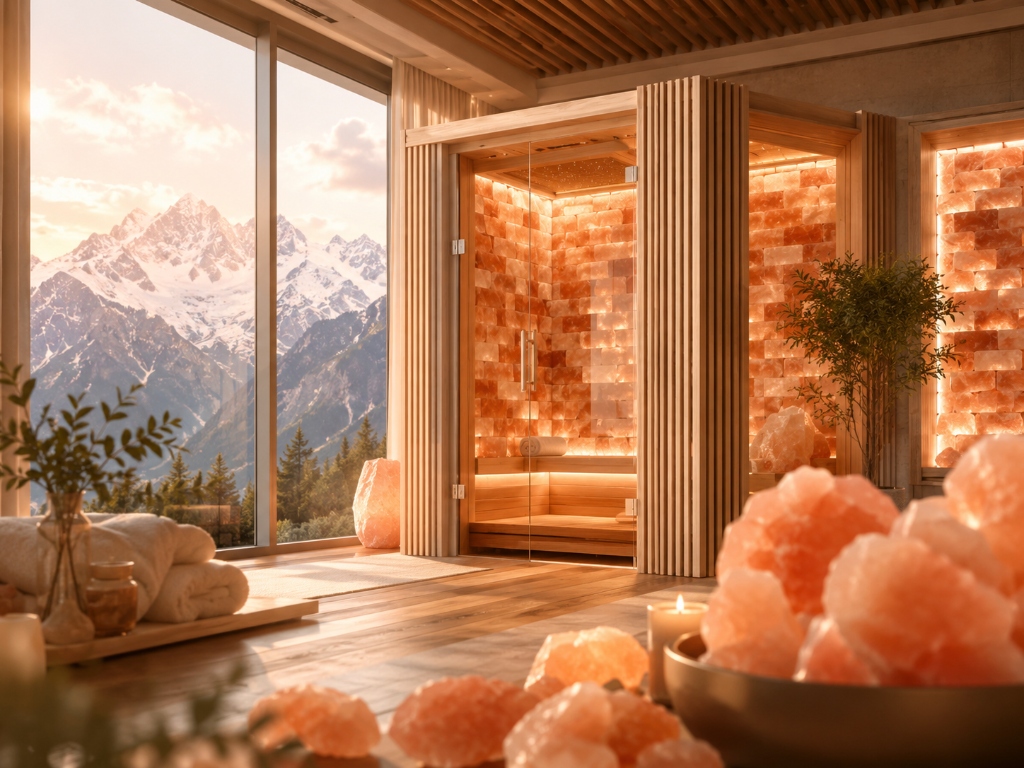 Himalayan Salt Room & Mountain View